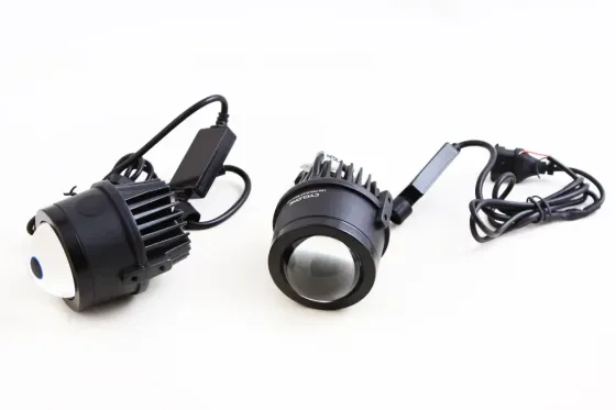 Фара противотуманная диодная линза 68мм (2.5) Cyclone 35Вт ближний / 42Вт дальний 6000K Винница