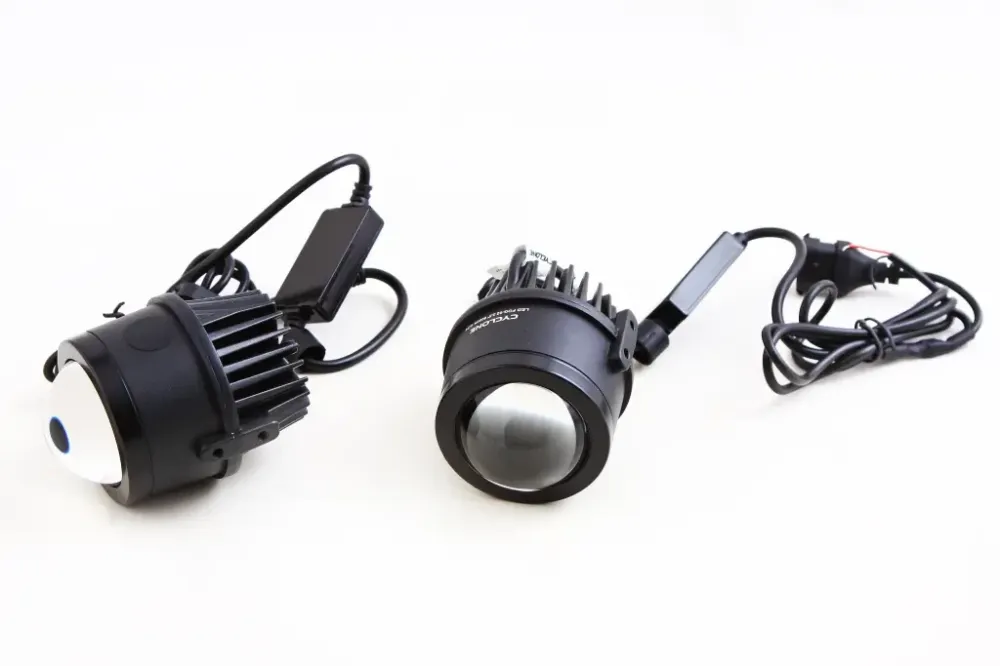 Фара противотуманная диодная линза 68мм (2.5) Cyclone 35Вт ближний / 42Вт дальний 6000K Винница - изображение 1