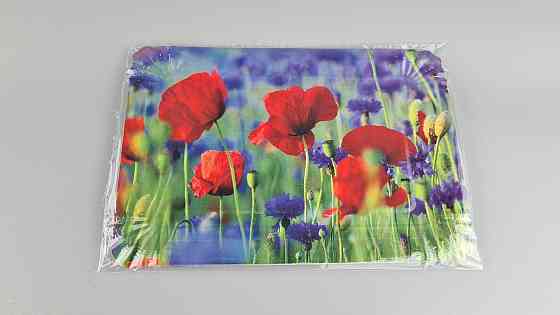 Тарілки святкові паперові 15 * 22 см "No 7" Макове поле 10 шт (1 пачка) Харків