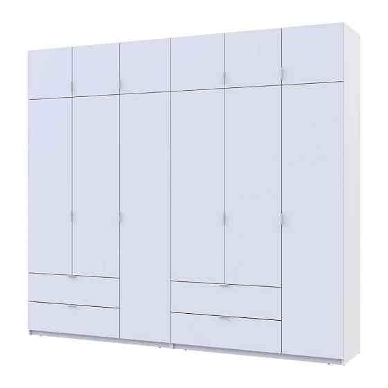 Шафа для одягу Doros Лукас Біла 3+3 ДСП 270х50х240 DRS-011685 (42005114) Львів