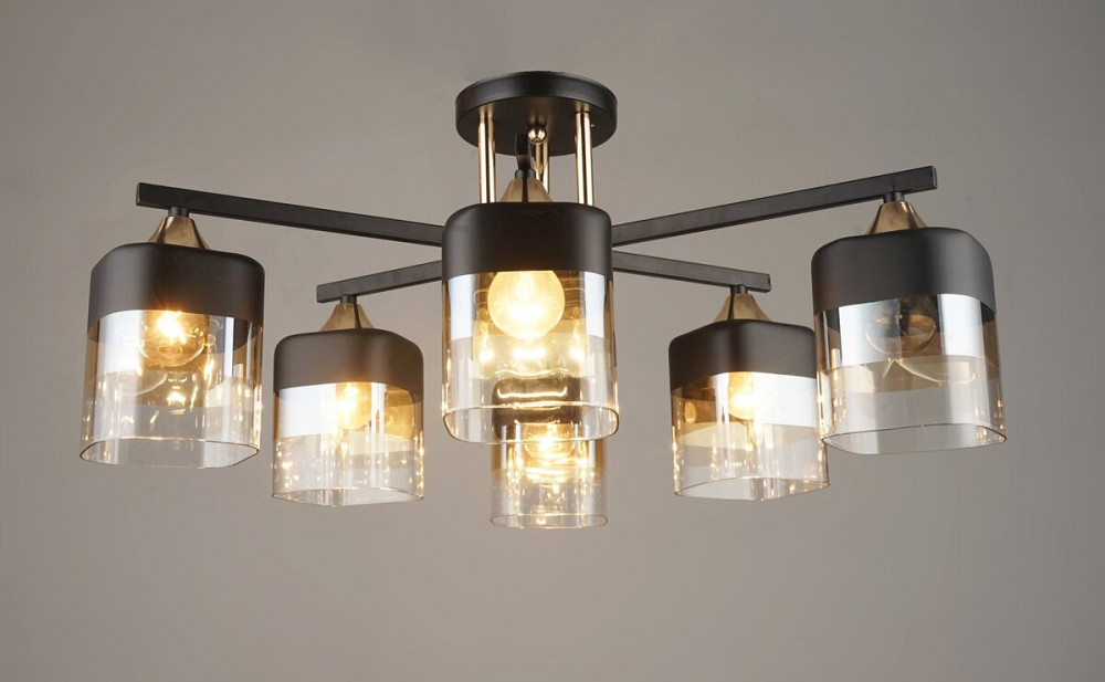 Люстра декоративна Sirius B N4056/6 на 6 плафонів Коломия - фото 1