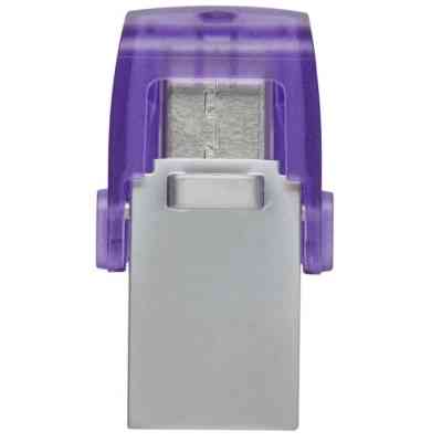 USB флеш накопичувач Kingston 128GB DataTraveler microDuo 3C USB 3.2/Type C (DTDUO3CG3/128GB) Вінниця