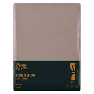 Штора Ardesto велюр 100% полиэстер,150х270 см тауп (ART1030TA) Винница