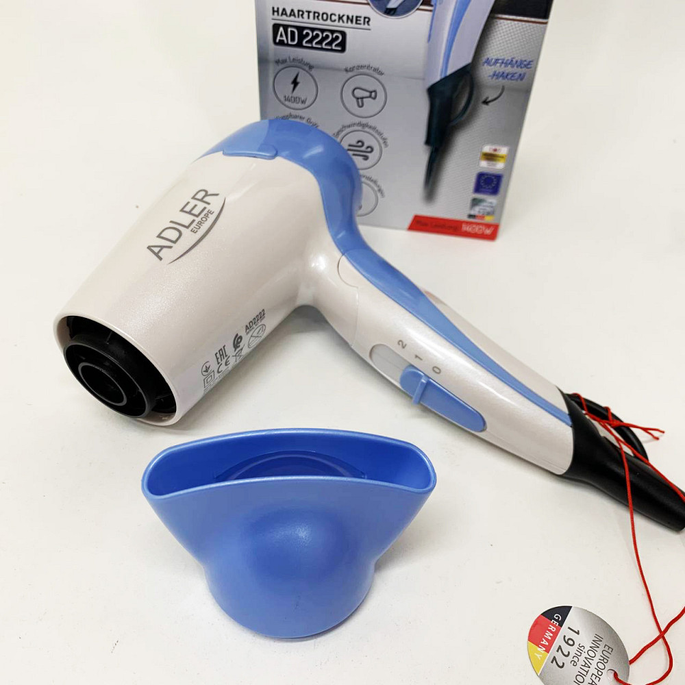 Электрический фен для гладких волос, Фен с ионизацией для укладки Фен-стайлер сушки волос DE-64 Львов - изображение 8