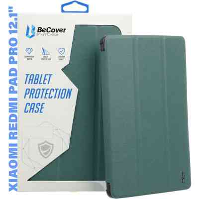 Чехол для планшета BeCover Smart Case Xiaomi Redmi Pad Pro 12.1'' Dark Green (711300) Винница