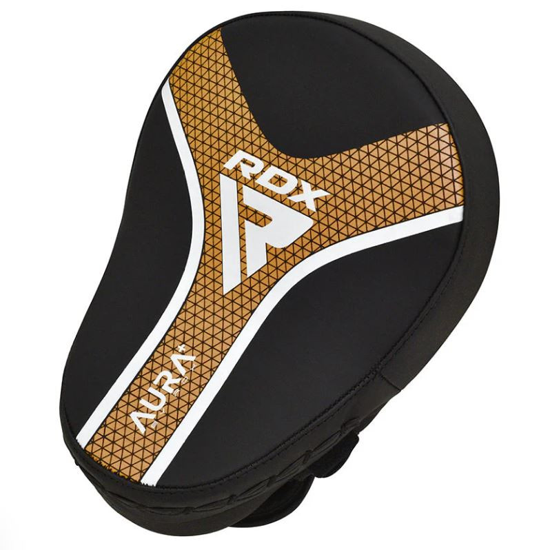 Лапи боксерські RDX T17 Aura Black Gold Каменское - изображение 2