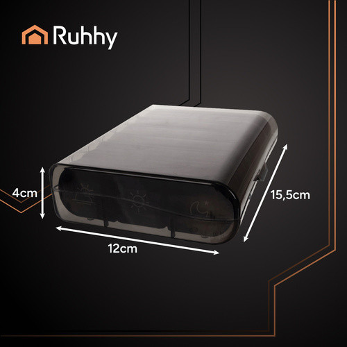 Таблетница органайзер для хранения лекарств на 7 дней Ruhhy (26346) Black Нововолынск - изображение 7