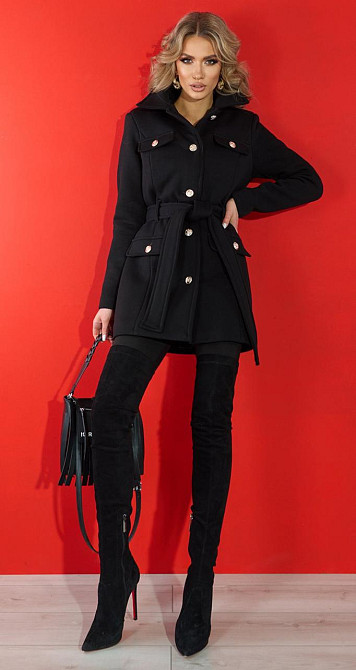 Стильна куртка на флісі (42) Київ - фото 3