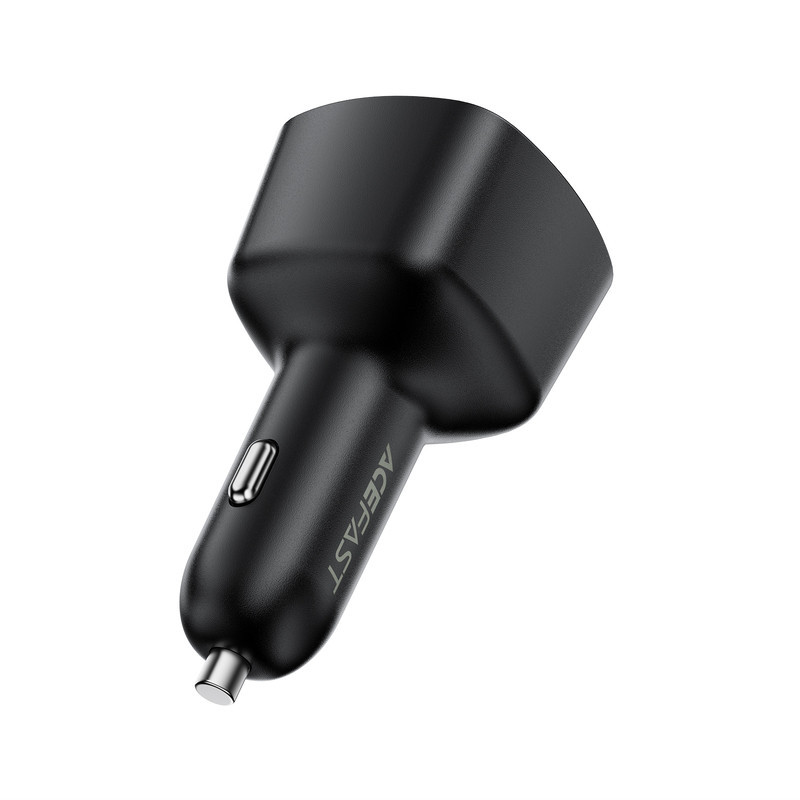 Автомобільний зарядний пристрій ACEFAST B18 200W(2USB-C+USB-A)fast car charger Black Одеса - фото 4