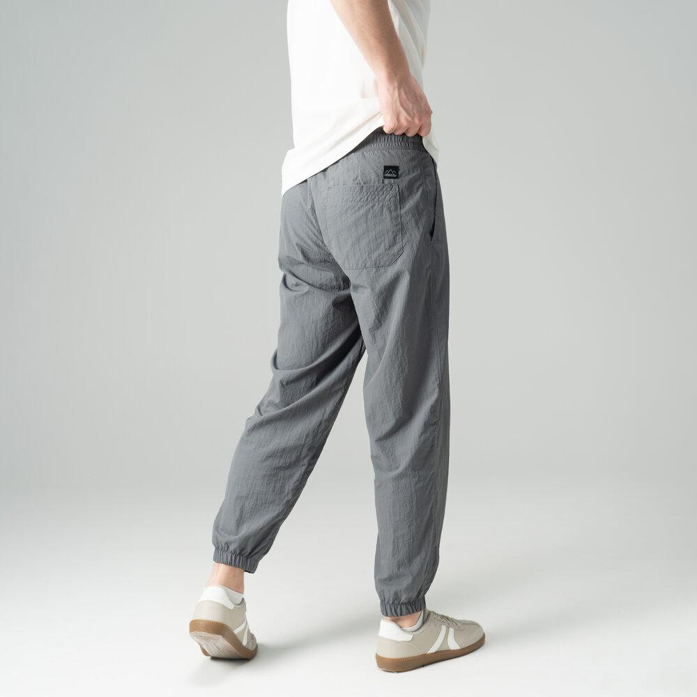 Чоловічі джогери темно-сірі плащівка спорт Pobedov Ground Київ - фото 11