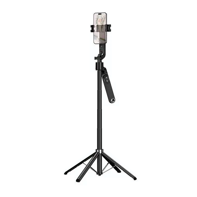 Селфі-монопод HOCO K32 Soporte smart live broadcast holder Black Киев - изображение 1
