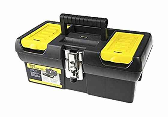 Ящик для інструменту STANLEY series 2000 : 2 органайзери, лоток, металеві замки, М= 318х178х130 мм. Одеса