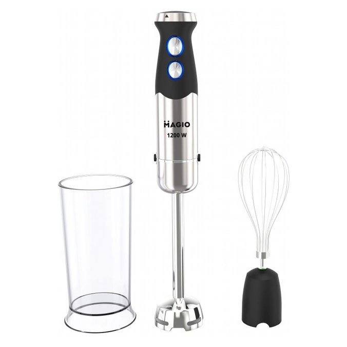 Электрический блендер стационарный для смузи Magio, Блендер для взбивания крема и соусов CA-20 Львов - изображение 7