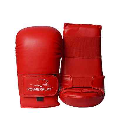 Рукавиці для карате PowerPlay 3027 Червоні L Кам'янське