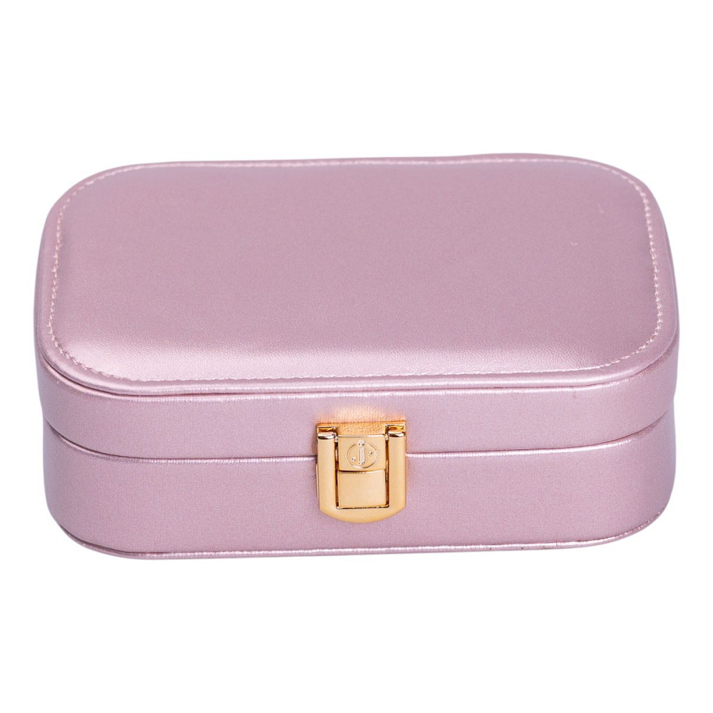 Скринька для прикрас з еко шкіри 15×10×5 см із дзеркалом органайзер для ювелірних виробів HP-5-33P Коломия - фото 4