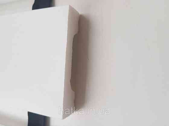 Плинтус напольный NMC decoration 2000Х70Х15 дюрополимер WD2 белый возможность окраски 3000301 Киев