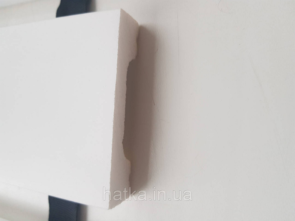 Плинтус напольный NMC decoration 2000Х70Х15 дюрополимер WD2 белый возможность окраски 3000301 Киев - изображение 4