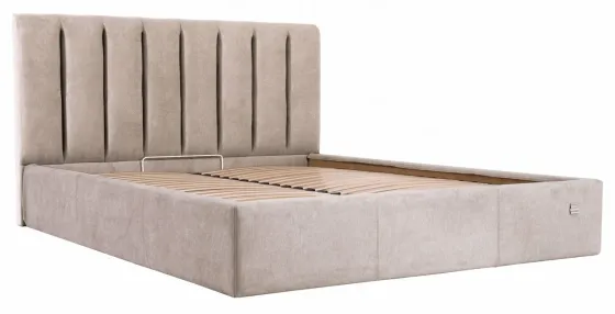 Ліжко Sanam Comfort 140 х 200 см Місті Mocco З підйомним механізмом та нішою для білизни Мокко Київ