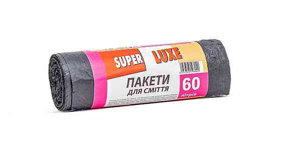 Пакети для сміття 60*10 ТМ Super Luxe Гостомель