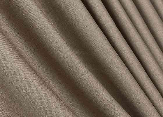 Шторная ткань Шенилл однотонный цвет светло-коричневый 1906ш Киев