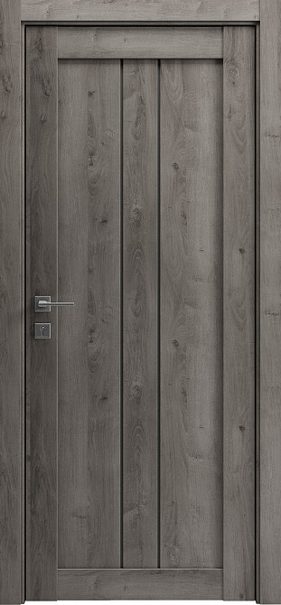 Дверь  ГРАНД Lux-1 Небраска Полотно, покрытие ECO шпон Киев - изображение 1