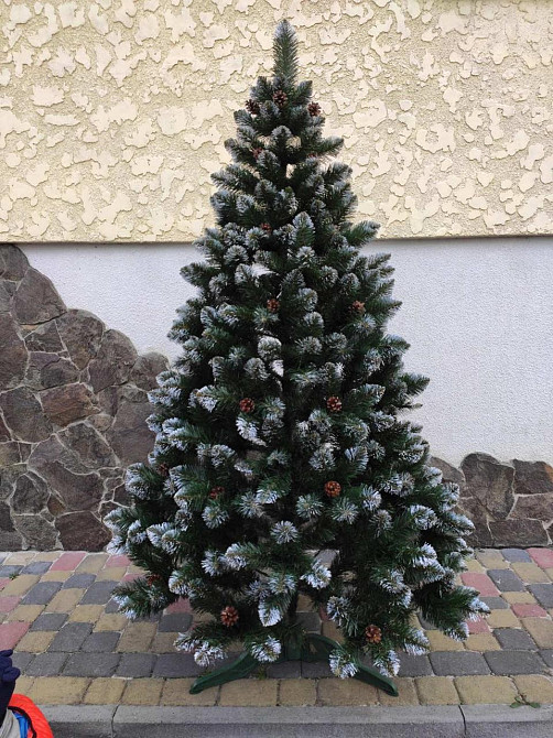 Елка искусственная новогодняя «Элитная» с шишками 1.5 / 1.8 / 2 / 2.5 м Киев - изображение 2