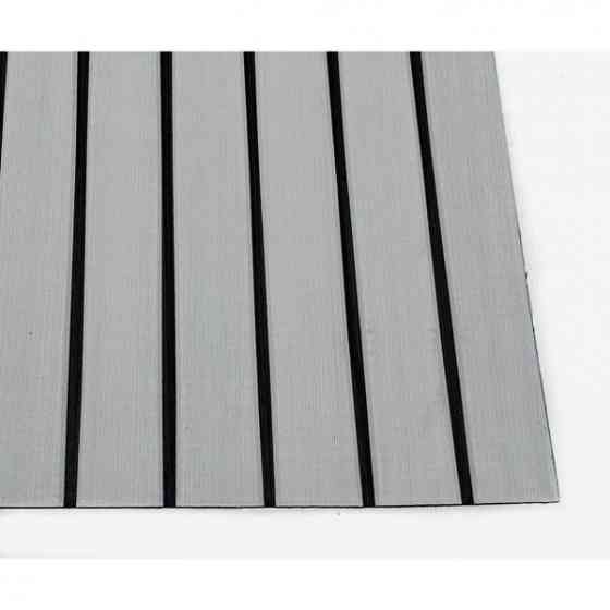 EVA искусcтвенный тик V-каналы Color 4 (светло-серый тик, черная полоса) Киев