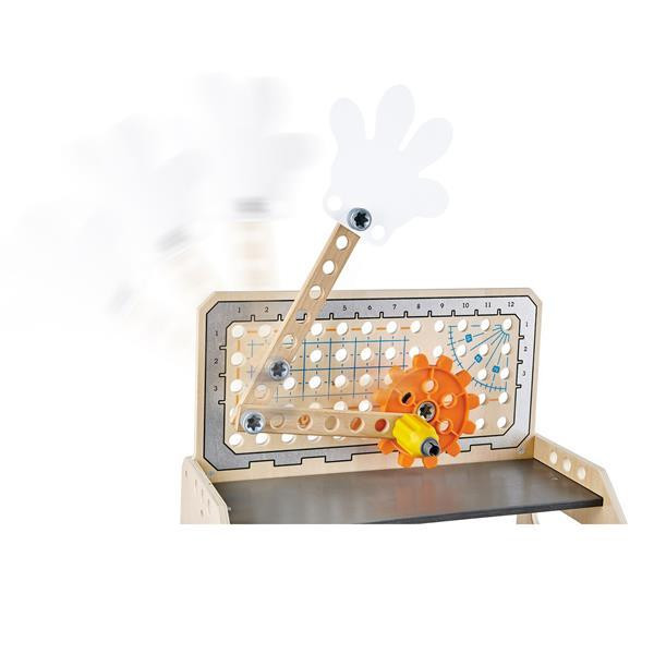 Конструктор Hape Junior Inventor Науковий верстак настільний 58 деталей (E3028) Харків - фото 17