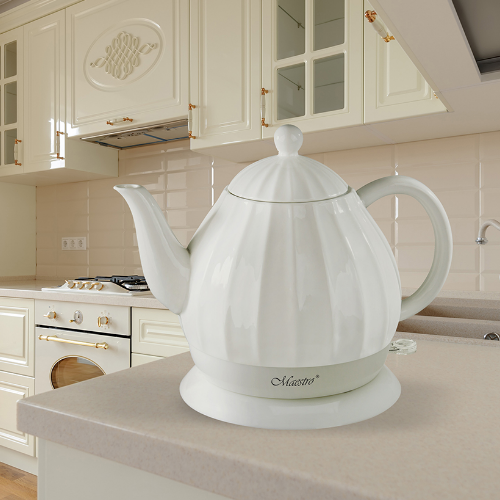 Електрочайник 1,2л 1200W кераміка (диск) MR-070 Maestro Житомир - фото 4