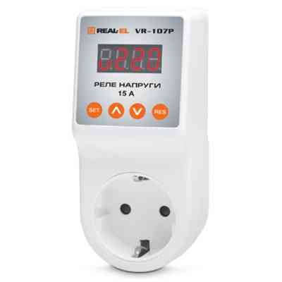 Реле напруги REAL-EL VR-107P, white (EL122300008) Вінниця