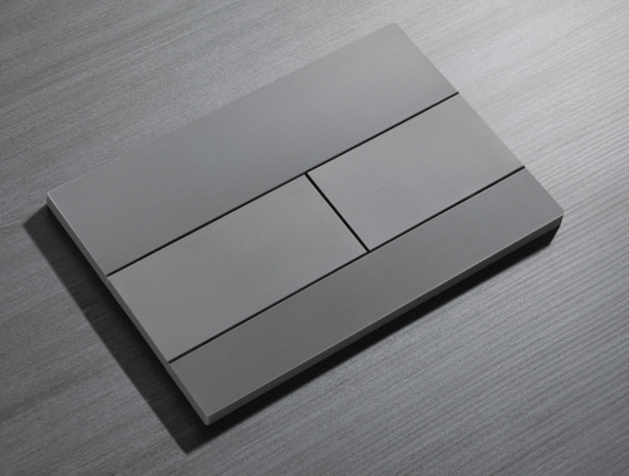 Панель змиву Koer KT-0603-07 240x160x10mm пластикова, кнопка лінійна   ( KR5321 ) 37966 Харьков - изображение 2