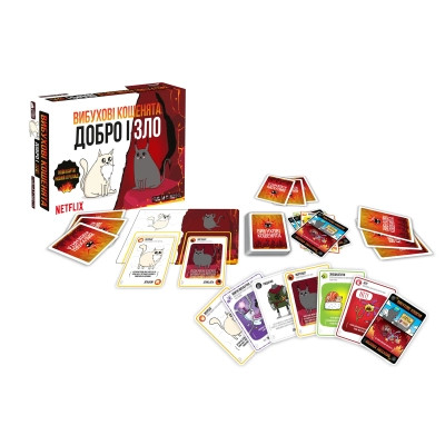 Настільна гра Rozum Вибухові кошенята: Добро і Зло (Exploding Kittens: Good Vs Evil) (укр.) (EKIEK12UA) Вінниця - фото 2