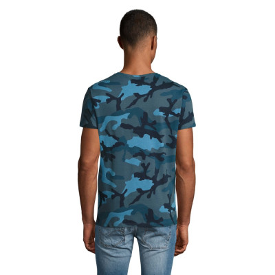 Футболка Sol's Camo men синій камо S (01188536S) Винница - изображение 3