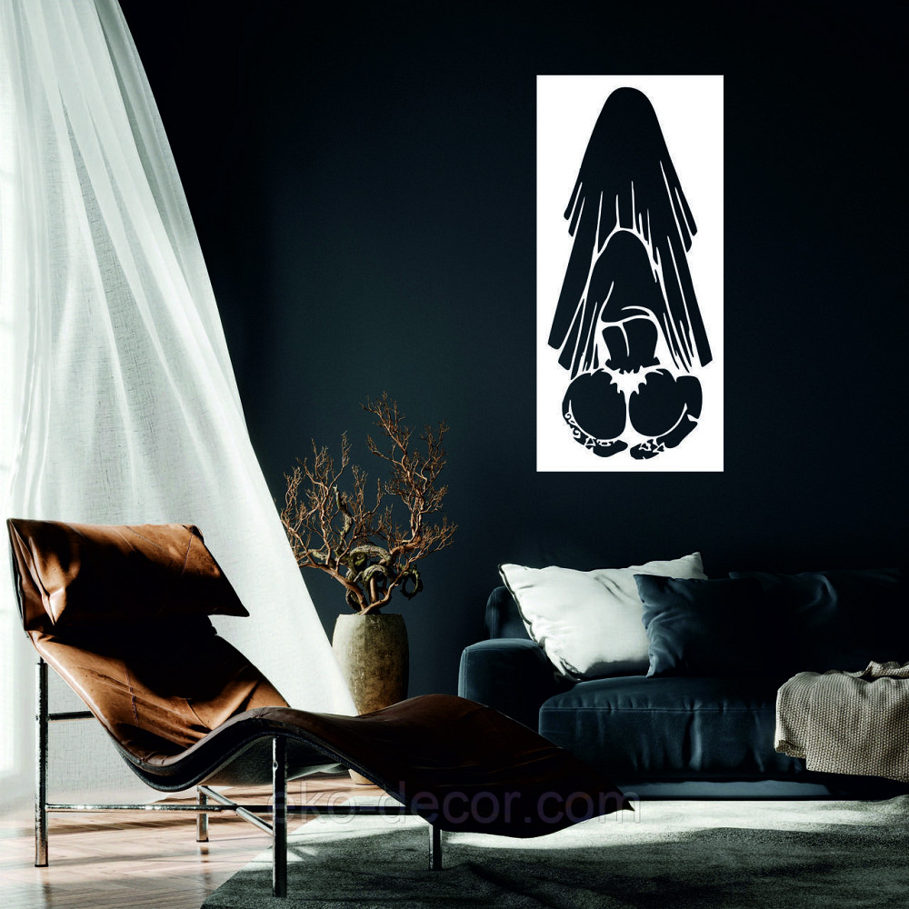 Декоративное настенное Панно «По взрослому», Декор на стену 70*33 см, Белый Киев - изображение 6