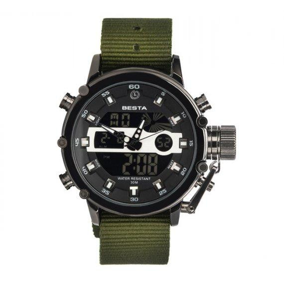 Годинник чоловічий наручний Besta Prof (Green) Вінниця - фото 4
