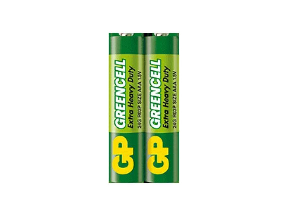 Батарейка R03 2шт 1.5V 24G-S2 сольова AAA (спайка) ТМ GREENCELL Solmir Київ - фото 1