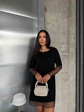 Женское вечернее романтичное платье с пайетками и жемчужинами Одесса