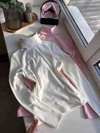 Жіночий теплий базовий гольф ангора на флісі Одеса