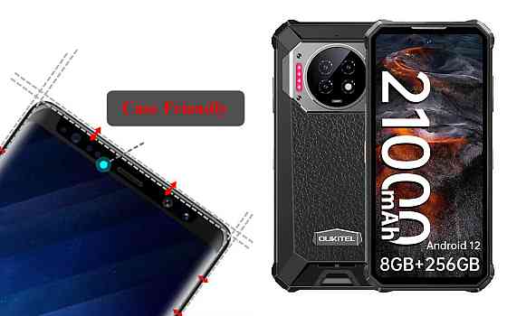 Захисне скло HyperGlass Pro для Oukitel WP19, WP19 Pro 2023 – максимальна чутливість та захист Київ