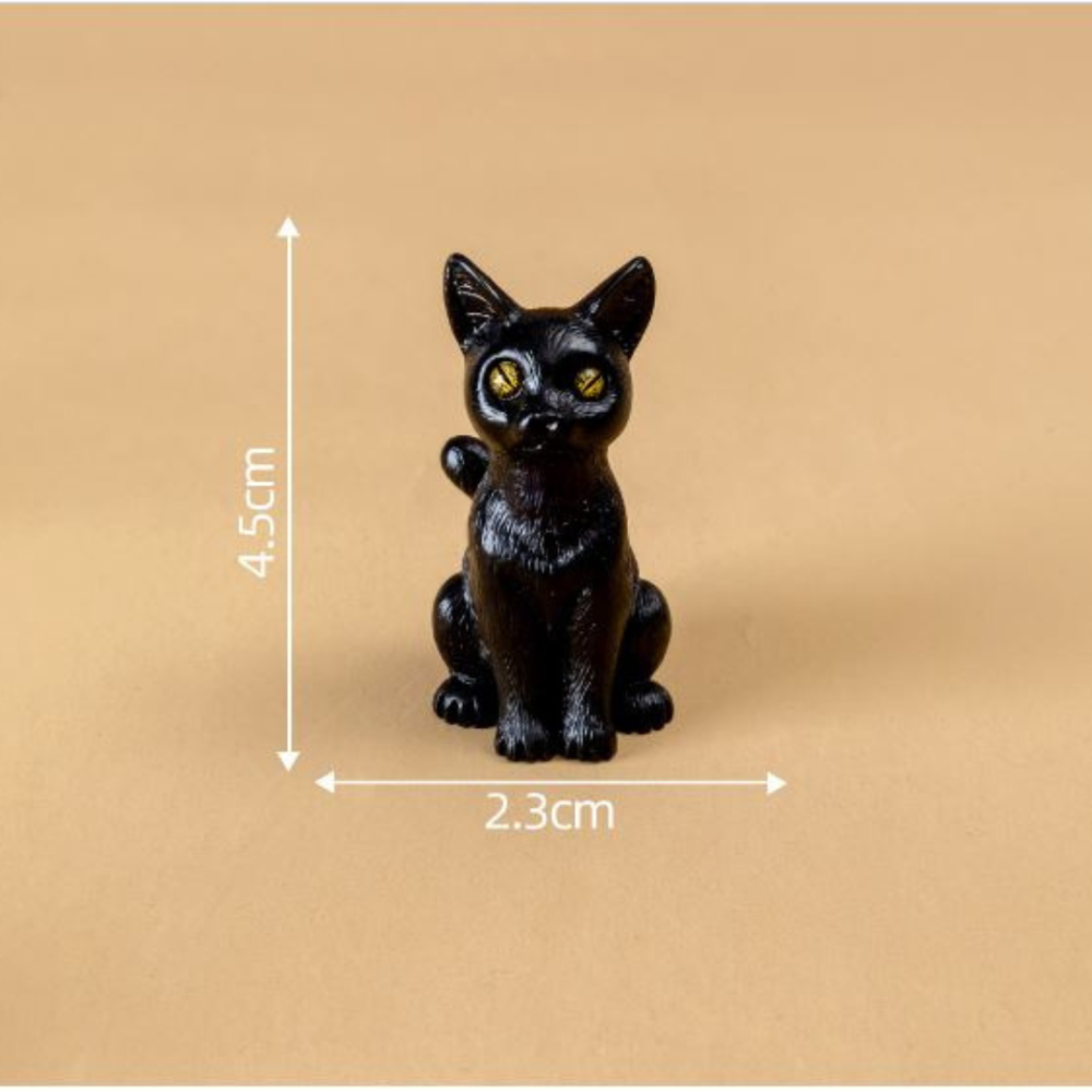 Фігурка Кошеня 4.5 х 2.3 см з серії "Кошенята з вазами" для флораріуму, моделювання Одеса - фото 18