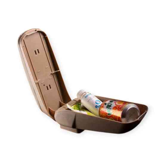 Підлокітник - універсальний пластик/шкірзам зсувний чорний Мукачево