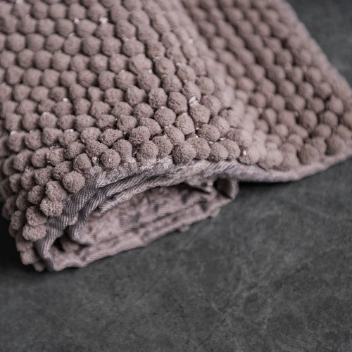 Килимок для ванної кімнати 55*50см U-виріз Ананас Promo опаловий мікрофібра Дариана Житомир - изображение 6