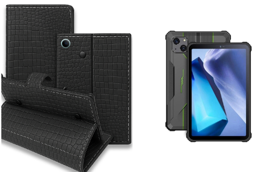 Книжка-трансформер для планшета Oukitel RT3 Plus, колір Black Krokodil Black Київ