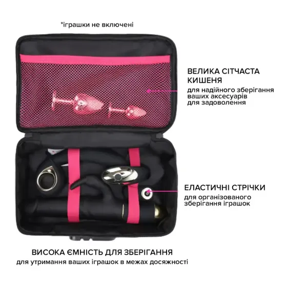 Кейс для іграшок з кодовим замком Dorcel DISCREET BOX Львів