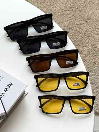 Стильні Чоловічі окуляри POLARIZED з пластиковою оправою на середнє обличчя Київ