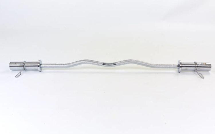 Гриф W-подібний 120 см 50 мм на втулках хромований Київ - фото 2