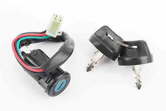 Замок запалювання (кріплення на клямках d-25мм) роз'єм малий "мама 4", тип 3 Киев