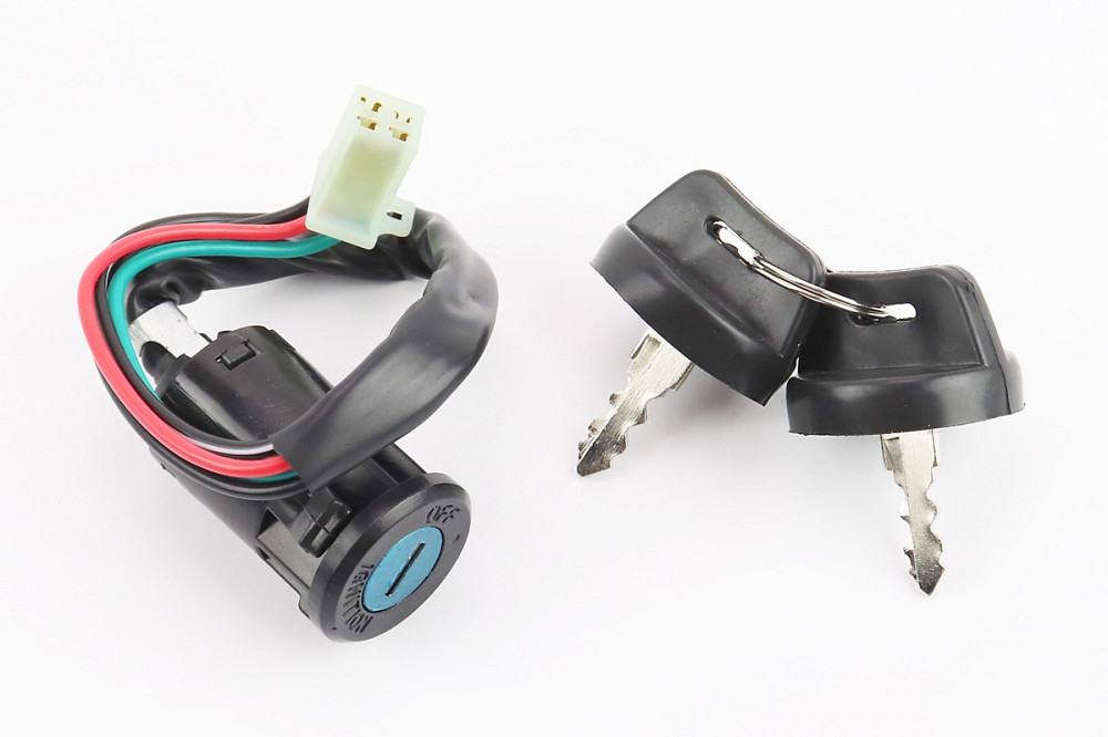 Замок запалювання (кріплення на клямках d-25мм) роз'єм малий "мама 4", тип 3 Киев - изображение 1