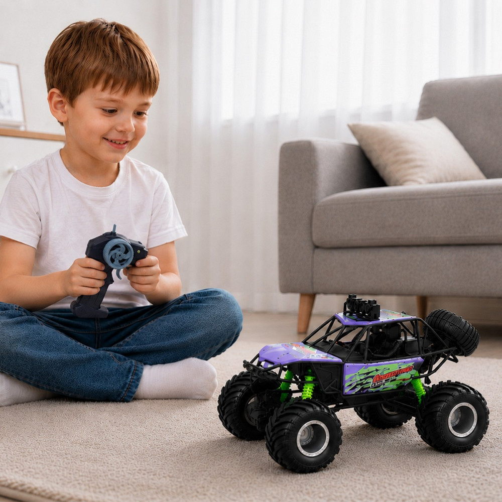 Автомобіль KS Drive на р/к - Beast Runner (2.4 GHz, акум. 7.4 V, бузковий) Днепр - изображение 5