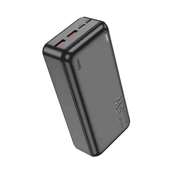 Зовнішній акумулятор HOCO J101B Astute 22.5W fully compatible power bank(30000mAh) Black (6931474782519) Киев